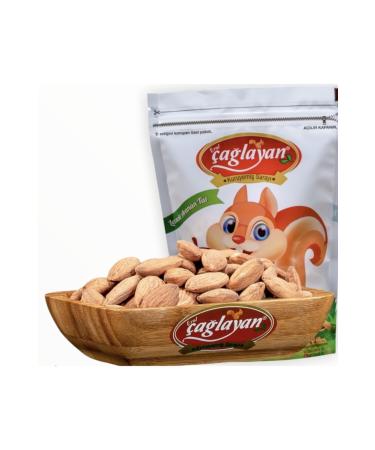 a layan Nuts Palace Local Almond Roasted Large 1 Kg