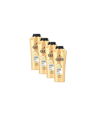 Gliss Ultimate Oil Elixir Shampoo 400 ml x 4 Pieces