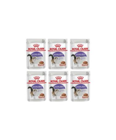 Royal Canin Sterilized Gravy Sauce Neutered Cat Age 85 Gr 6 Pieces