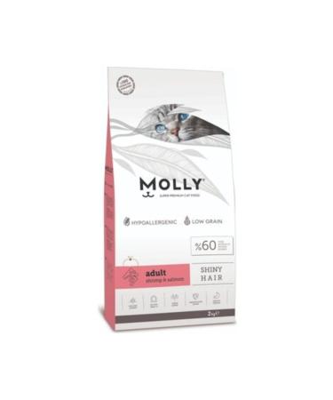 Molly Adult Shrimp & Salmon Adult Cat Food 2 Kg