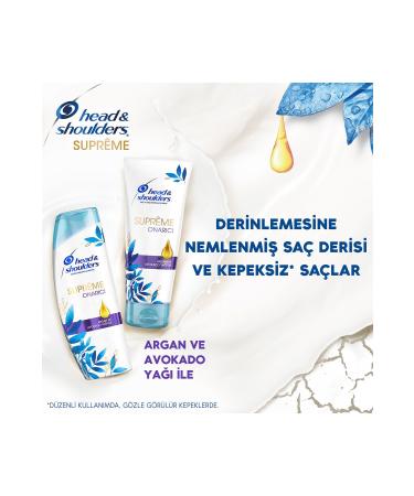 Head And Shoulders Head & Shoulders Supreme Repairing Argan & Avocado Oil Conditioner 220 ml*2 - Buy Online on GoSupps.com