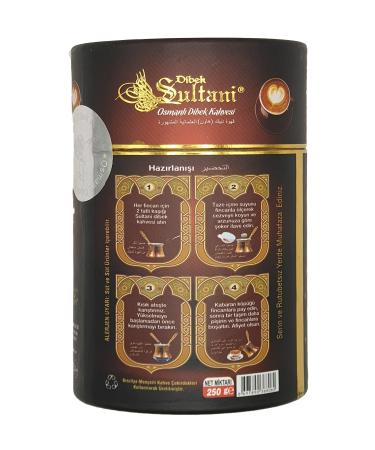 SULTANI COFFEE Famous Sultani Ottoman Dibek Coffee (250 Gr) - Buy Online on GoSupps.com
