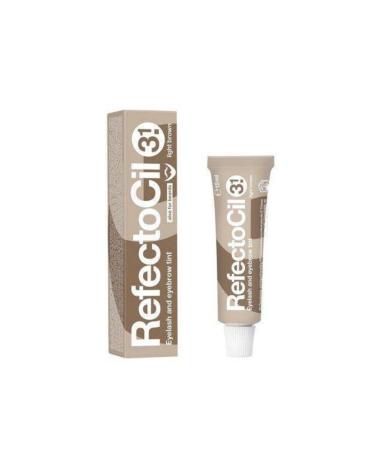 Refectocil Original Eyelash and Eyebrow Dye Light Brown 3.1