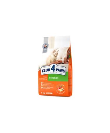 Defnem Club4paws Pre. Chicken Kitten Food 5kg