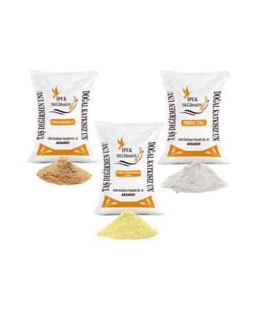 pek De irmen 3 Types Red Lentil Flour Rice Flour Green Lentil Flour