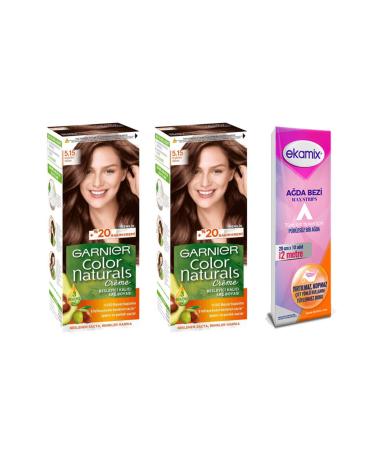 Garnier Color Naturals Set Paint 5-15 Provocative Brown 2 Pieces