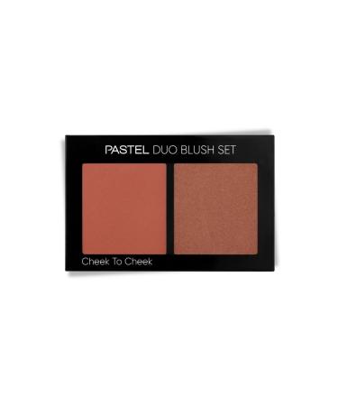 Pastel Cheek To Cheek Duo Blush Set 20 Warm Honey - Double Blush -blush-0637