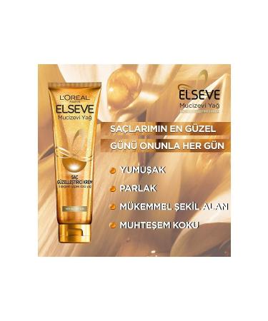 L'Oreal Paris Elseve Miraculous Oil Hair Beautifying Cream 150 Ml Dm - Buy Online on GoSupps.com
