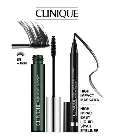 Clinique High Impact Easy Liquid Liner Mascara Set
