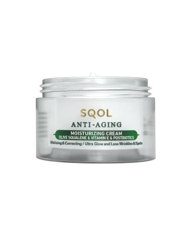 Sqol Anti-Aging Moisturizing Cream - Antiaging Moisturizing Cream (squalene) 30 Ml - Buy Online on GoSupps.com