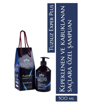 VALENTINES PROFESSIONAL Special Purifying Salt-Free Exper Plus Shampoo for Dandruff Flaky and Sensitive Hair 500ml - Buy Online on GoSupps.com