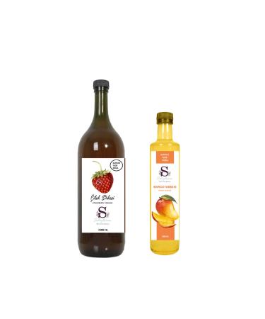 Suheylaana Natural Strawberry Vinegar 1500 Ml - Natural Pumpkin Vinegar 500 Ml