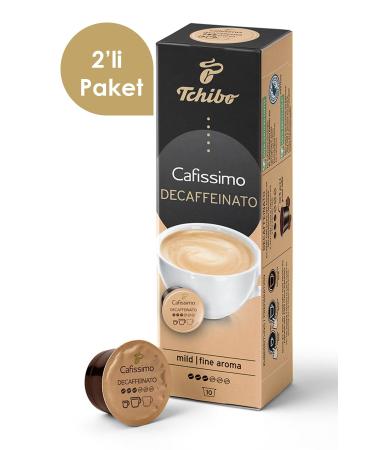 Tchibo Cafissimo Caff Crema Decaffeinato 2x10 Coffee Capsules