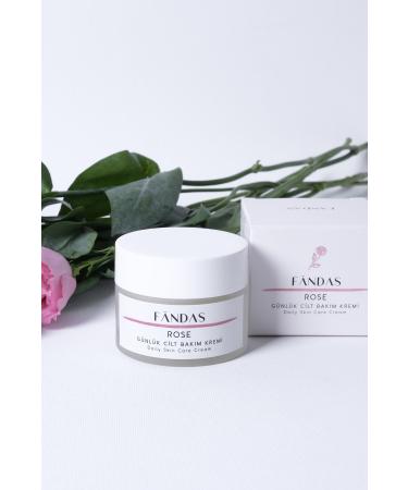 FANDAS Daily Skin Care Rose Cream - 50ml - Buy Online on GoSupps.com