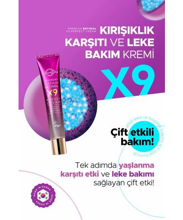 Grace Day Anti-Blemish Anti-Wrinkle Brightening and Moisturizing Premium Retinol X9 Perfect Cream - Buy Online on GoSupps.com