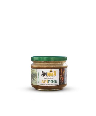 Apimaya Apipine 325 gr Pine Honey + Pine Gum - Buy Online on GoSupps.com