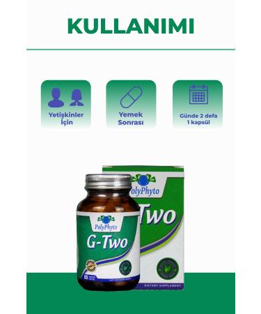PolyPhyto G-two 60 Capsules Food Supplement - Buy Online on GoSupps.com