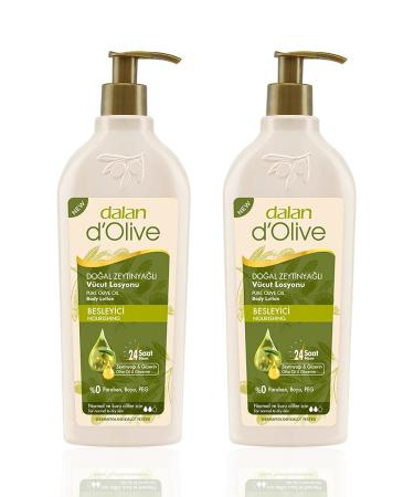 Dalan D Olive Natural Olive Oil Body Lotion 400 ml 2 Pieces