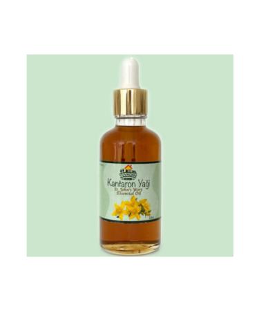 YUVADAN St. John's Wort Oil 50cc - St. John's Wort Flower and Olive Oil - Dropper Bottle 50cc