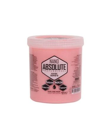 Nano Absolute Hair Mask Argan Oil and Keratin Therapy 500 Ml