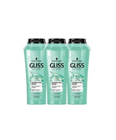 Gliss Gl ss Shampoo Nutri Balance 500ml X3