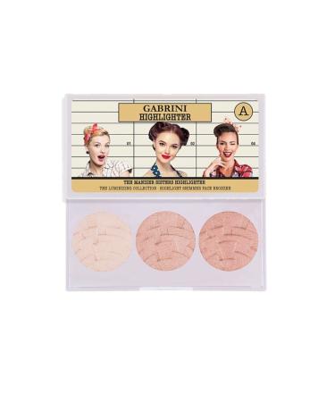 Gabrini 3-Piece Highlighter Palette - Highlighter A 8696814073990 Ebr361