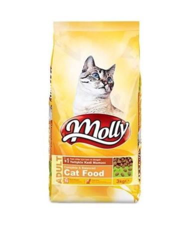 Molly Chicken Adult Cat Food 3 Kg