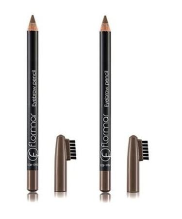Flormar Eyebrow Pencil Beige Light Brown Eyebrow Pencil 401