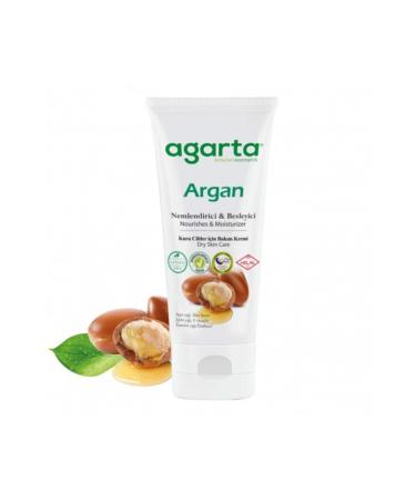 Agarta Natural Argan Nourishing Moisturizing Skin Cream 75ml 2 pieces