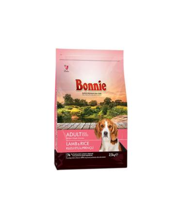 Bonnie Adult Dry Dog Food 2.5 Kg