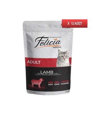 Felicia Pouch Lamb Cat Canned Food Grain-Free 85 Gr (12 Pieces)