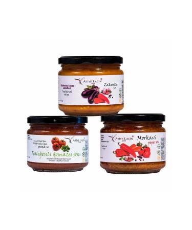 Atiye La in Gourmet Sauce Package 3 Pieces (0 NATURAL DOES NOT CONTAIN ADDITIVES COLORERS OR PRESERVATIVES.)