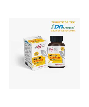 Dulylife Biotin + Keratin 60 Drcaps Capsules