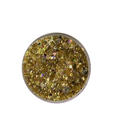 hbtasarim Gel Form Makeup Glitter Glittery Face Makeup White