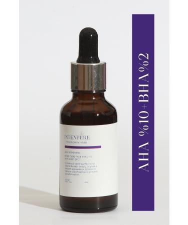 intenpure Aha + Bha 2% Anti-Stain & Skin Tone Equalizing Peeling Mask Skin Care Serum 30 Ml - Buy Online on GoSupps.com