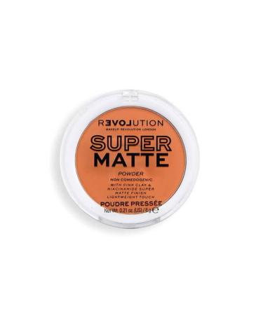 Revolution Super Matte Powder Dark Tan