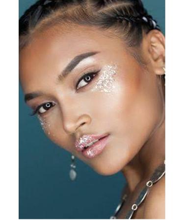 hbtasarim Gel Form Makeup Glitter Glittery Face Makeup White - Buy Online on GoSupps.com