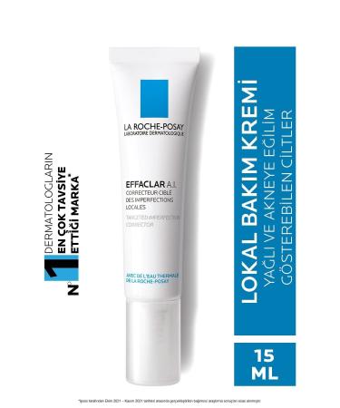 La Roche Posay Effaclar A.i. 15ml - Skin Imperfection Cream for Oily and Acne Prone Skin 3337875609593