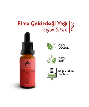 EldaNaturalcare Apple Seed Oil 20ml