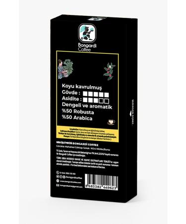 Bongardi Coffee 60 Capsule Coffee Nespresso Compatible Selected Blend Coffees - Buy Online on GoSupps.com