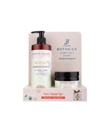 botanica Argan Shampoo 400 ml + Hair Mask 250ml