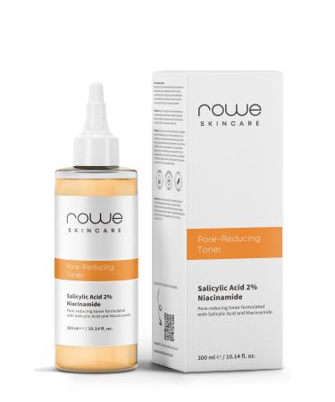 Rowe Skincare Pore Tightening and Acne Eliminating Toner 300ml (Salicylic Acid 2% Niacinamide)