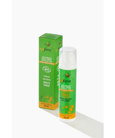 Apifarm Anti-Wrinkle Firming Organic Night Cream 50ml