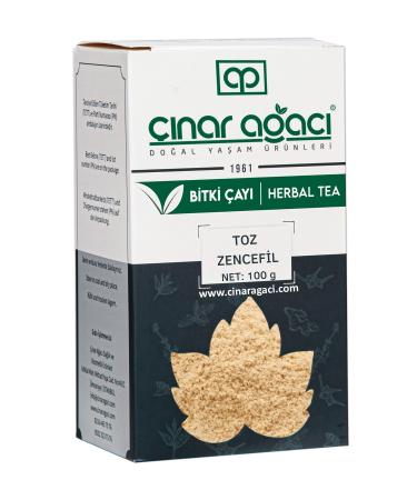 Plane Tree Natural Ginger Ground Powder Natural Herb 100 Gr
