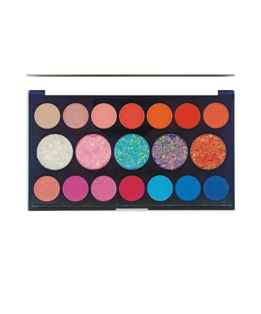 ALAN COSMET CS Glittery 19-Purple Eyeshadow Palette