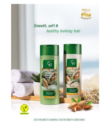 Golden Rose Keratin Smooth Conditioner - Repairing Conditioner - Buy Online on GoSupps.com