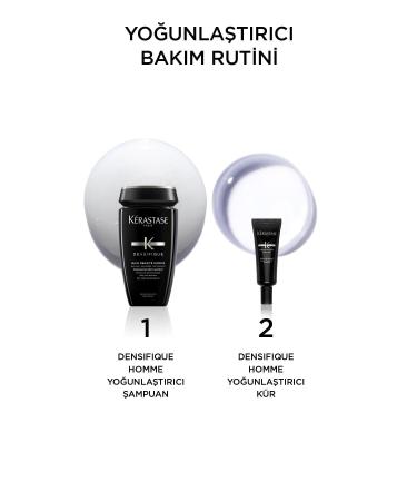 Kerastase Densifique Homme For Men Fullness And Healthy Hair Thickening Treatment 6mlx30 - Buy Online on GoSupps.com