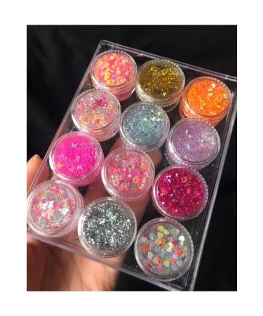 hbtasarim Silvery Glitter Gel Eyeshadow Set