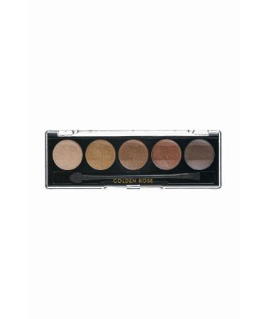 Golden Rose 5-Eyeshadow - Professional Palette Eyeshadow No: 103 Brown Line 8691190071035