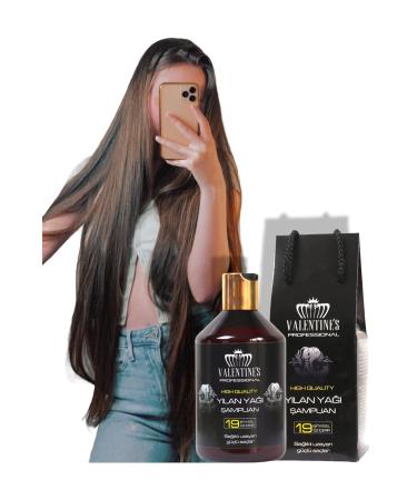 VALENTINES PROFESSIONAL Fast Growth Intensive Care 19 Natural Plant Extracts Snake Oil Shampoo Premium Series 500ml - Buy Online on GoSupps.com
